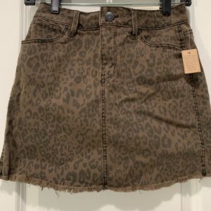 Denim skirt